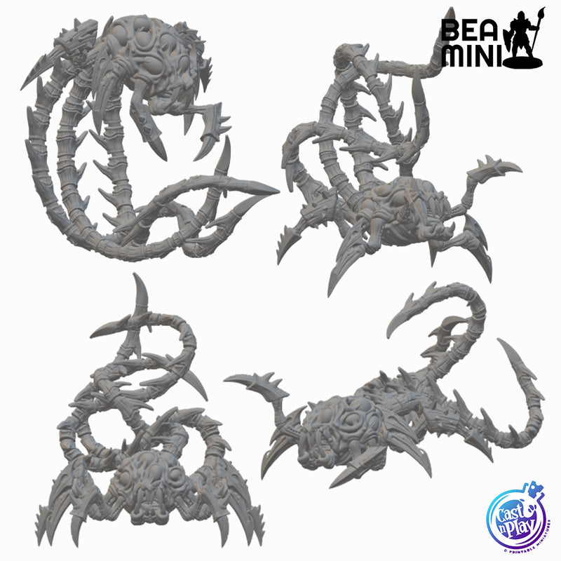 Eviscerators | BeaMini Unpainted RPG Miniatures