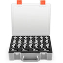 50 Slot Protective Miniatures Case - Transparent