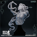 Megorga Bust | BeaMini Print to Order Miniatures