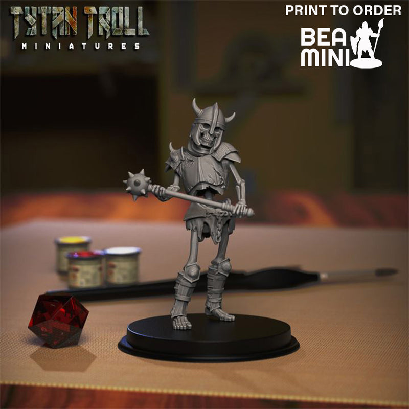 Skeleton 03 | BeaMini Print to Order Miniatures