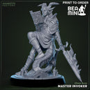 Idreleys, Master Invoker | BeaMini Print to Order Miniatures