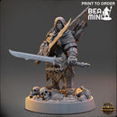 Goslana Shadowslash - Hobgoblin Ranger | BeaMini Print to Order Miniatures