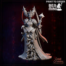 Marcella Venomqueen, The Lich | BeaMini Print to Order Miniatures