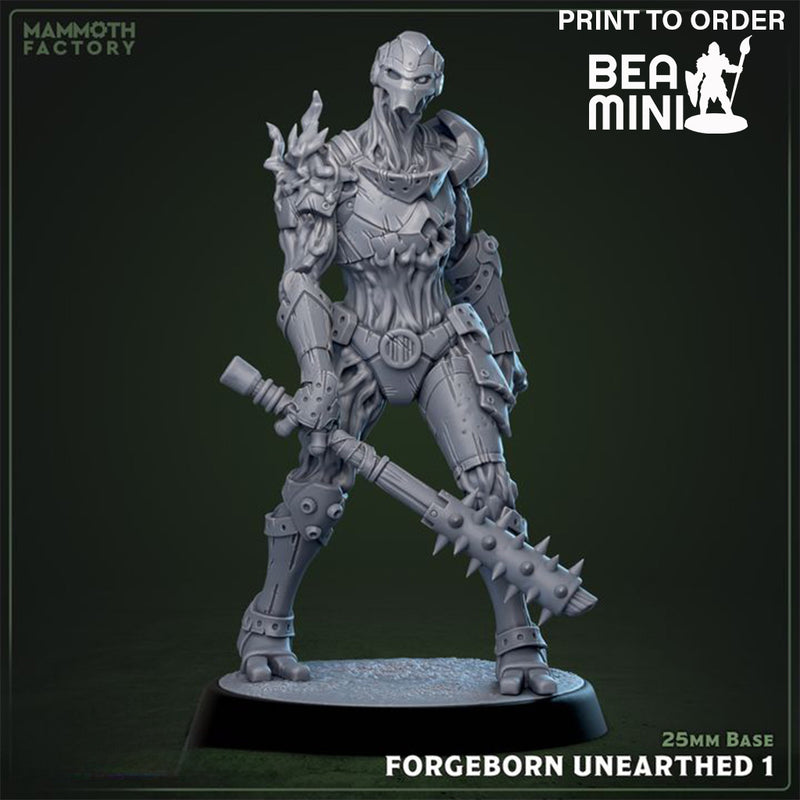 Unearthed Forgeborn 1 | BeaMini Print to Order Miniature