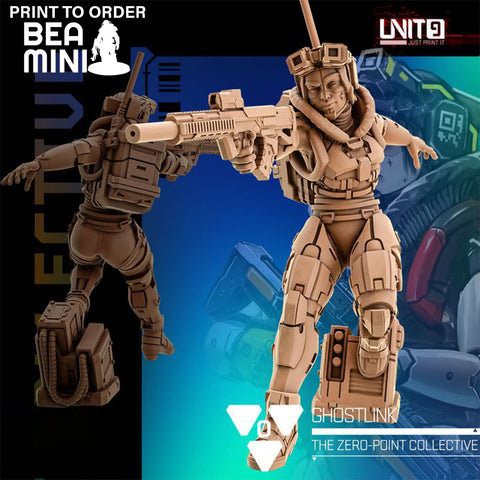 Ghostlink | BeaMini Print to Order Miniatures