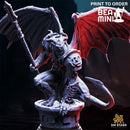 Bell Tower Gargoyle | BeaMini Print to Order Miniatures