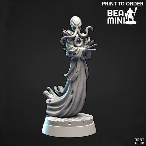 Mind Flayer C | BeaMini Print to Order Miniatures