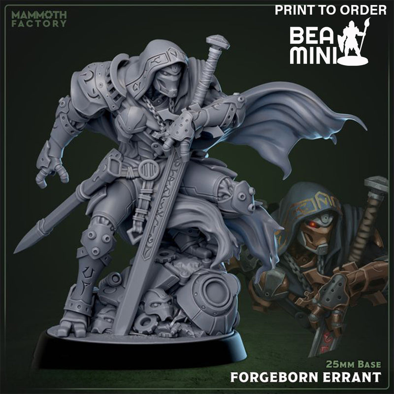 Forgeborn Fighter | BeaMini Print to Order Miniature