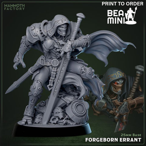 Forgeborn Fighter | BeaMini Print to Order Miniature