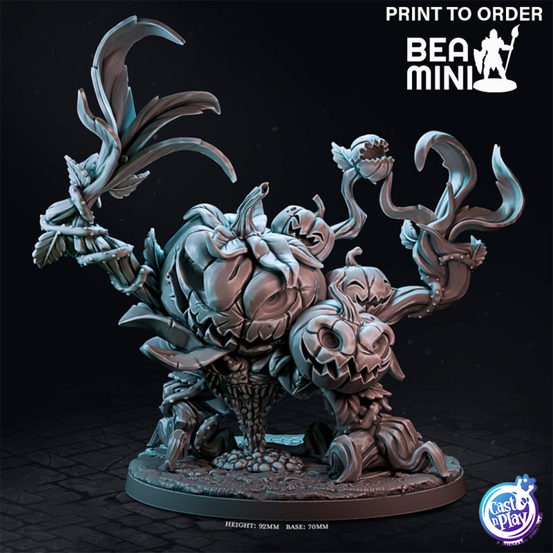Pumpkin Prowler | BeaMini Print to Order Miniatures