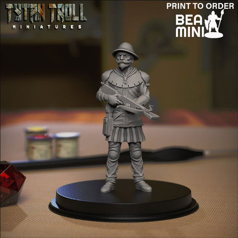 Crossbowman 01 | BeaMini Print to Order Miniatures