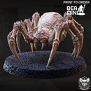 Giant Underdark Spider - A | BeaMini Print to Order Miniatures