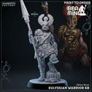 Eulyssian Spearman 6b | BeaMini Print to Order Miniatures