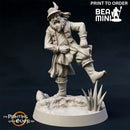 Thom the Bard | BeaMini Print to Order Miniature
