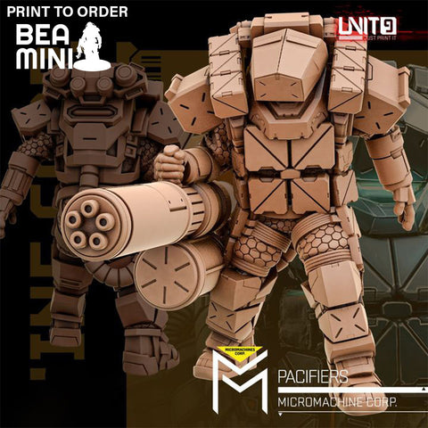 Cyberpunk - Pacifiers 3 | BeaMini Print to Order Miniatures