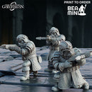 Dwarven Crossbowman (3 models) | BeaMini Print to Order Miniature