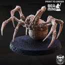 Giant Underdark Spider - B | BeaMini Print to Order Miniatures