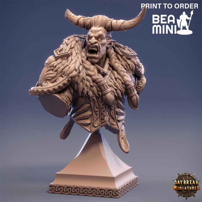 Nivali Thundercut - Bust | BeaMini Print to Order Miniatures
