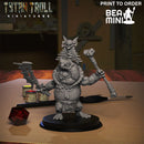 Slaad Toadfolk 08 | BeaMini Print to Order Miniatures