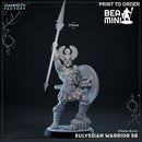 Eulyssian Spearman 5b | BeaMini Print to Order Miniatures