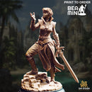 Karisia - Half-Elf Rogue | BeaMini Print to Order Miniatures