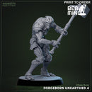Unearthed Forgeborn 4 | BeaMini Print to Order Miniature