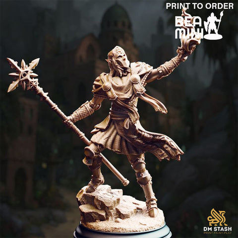 Dark Cult Leader | BeaMini Print to Order Miniatures