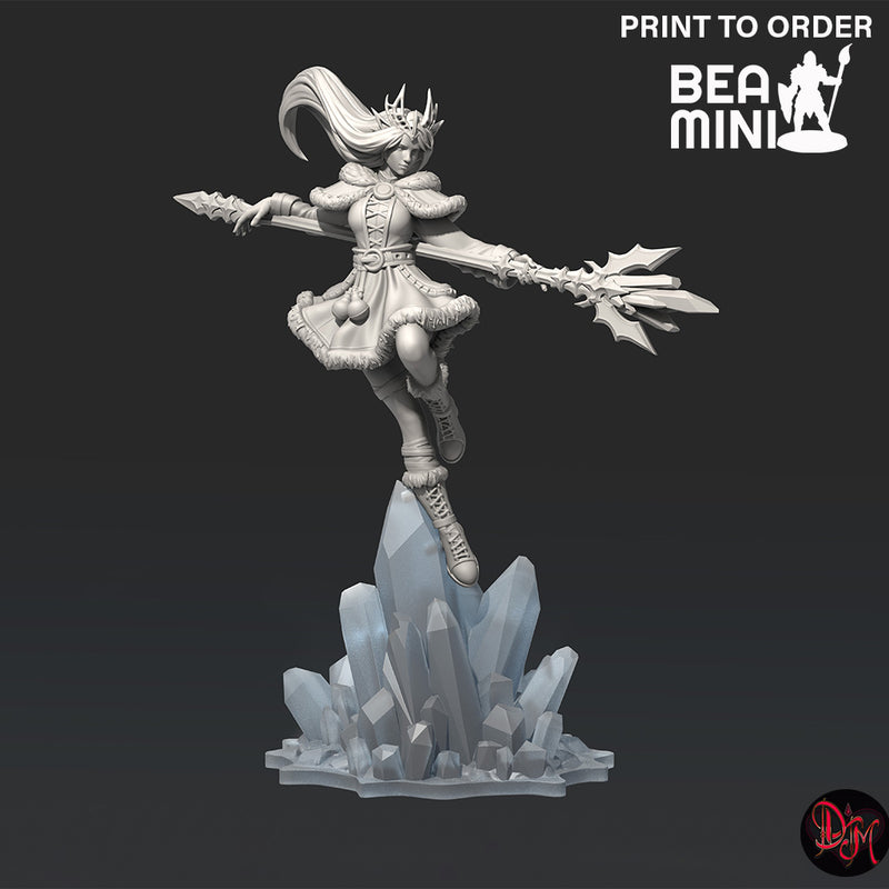 Astralyn - Elven Sorcerer | BeaMini Print to Order Miniatures