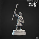 Elf Female Wizard | BeaMini Print to Order Miniature