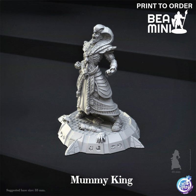Mummy King | BeaMini Print to Order Miniatures
