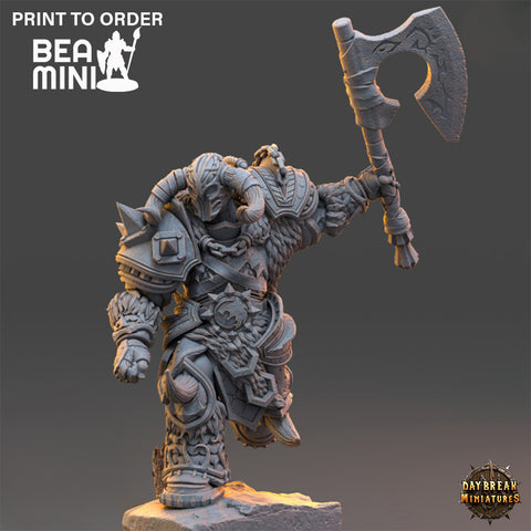 Mikas Overthane - Dark Templar | BeaMini Print to Order Miniatures