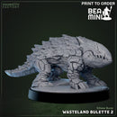 Wasteland Bulette 2 | BeaMini Print to Order Miniatures