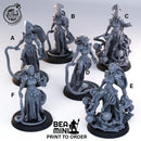 Necromancers | BeaMini Print to Order Miniatures