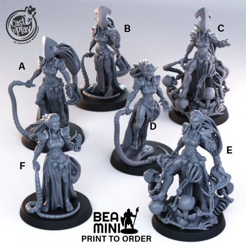 Necromancers | BeaMini Print to Order Miniatures