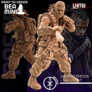 Jahmal Thompson - Ghostlight | BeaMini Print to Order Miniatures