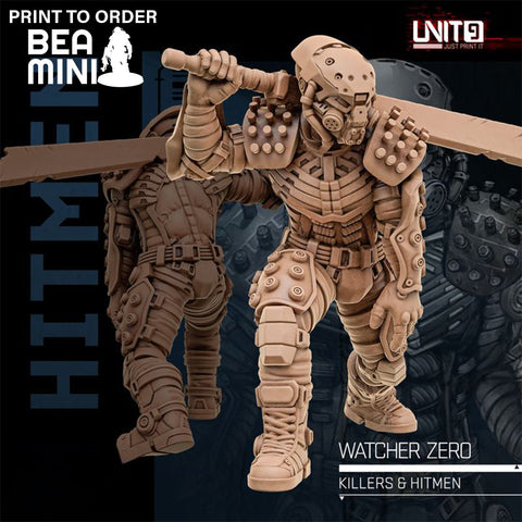 Watcher Zero | BeaMini Print to Order Miniatures