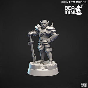 Hobgoblin Leader | BeaMini Print to Order Miniatures