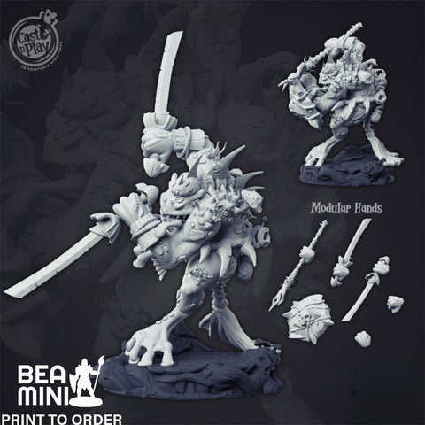 Korl - Grung Barbarian | BeaMini Print to Order Miniatures
