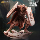 Orc Paladin | BeaMini Print to Order Miniatures