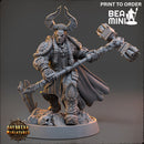 Gorden Shadowcaster - Hobgoblin Cleric | BeaMini Print to Order Miniatures
