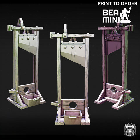 Guillotine | BeaMini Print to Order Miniatures