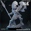 Eulyssian Spearman 3b | BeaMini Print to Order Miniatures