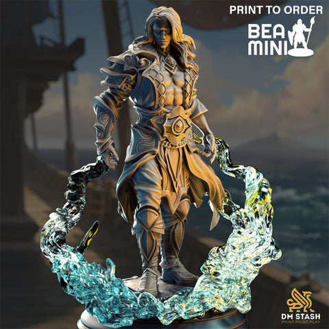 Indelian Katarin - Sorcerer | BeaMini Print to Order Miniatures