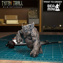 Bat Folk Creature 04 | BeaMini Print to Order Miniatures