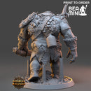 Seamus Grimmler , Hill Giant | BeaMini Print to Order Miniatures