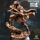 Nordic Ranger - Vidarr Skallgrim | BeaMini Print to Order Miniatures