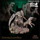 The Dead King Gorgosh | BeaMini Print to Order Miniatures