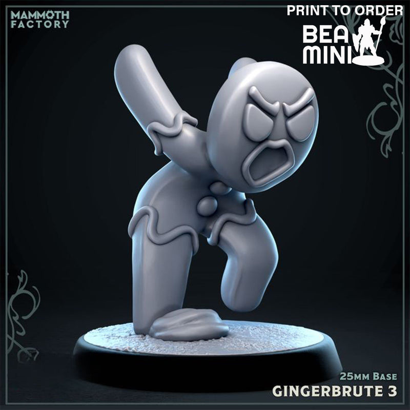 Gingerbrute 3 | BeaMini Print to Order Miniatures