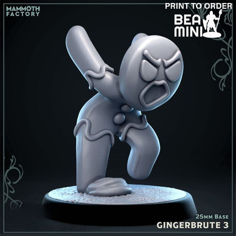 Gingerbrute 3 | BeaMini Print to Order Miniatures
