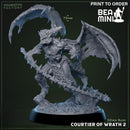 Courtier of Wrath 2 | BeaMini Print to Order Miniatures